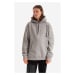 Bavlněná mikina Maharishi Miltype Hooded sweat Organic Sweat 420 9756 GREY MARL pánská, šedá bar