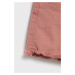 Dětské riflové kraťasy Pepe Jeans růžová barva, hladké
