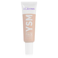 Inglot PlayInn YSM vyhlazující make-up pro mastnou a smíšenou pleť odstín 39 30 ml