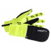 Sportovní rukavice CRAFT Hybrid Weather žlutá