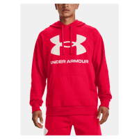 Under Armour Mikina UA Rival Fleece Big Logo HD-RED - Pánské