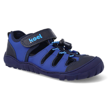 Barefoot sandály Koel - Madison Vegan Blue modré Koel4kids