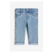 H & M - Skinny Fit Jeans - modrá