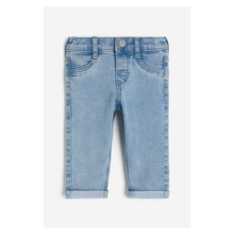 H & M - Skinny Fit Jeans - modrá H&M