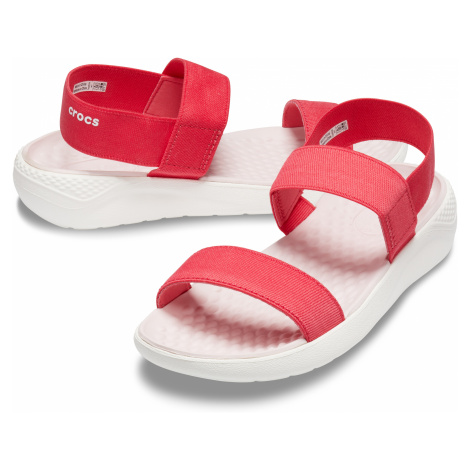 Crocs LiteRide Sandal W Poppy/White W7