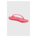 Žabky MICHAEL Michael Kors Jinx dámské, růžová barva, na plochém podpatku, 40S3JIFA1Q