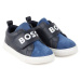 Kojenecké kožené sneakers boty BOSS tmavomodrá barva, J51342