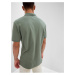Zelené pánské bavlněné polo tričko GAP