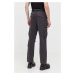 Kalhoty Abercrombie & Fitch pánské, šedá barva, ve střihu cargo