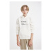 DEFACTO Boy New Hooded Thick Sweatshirt