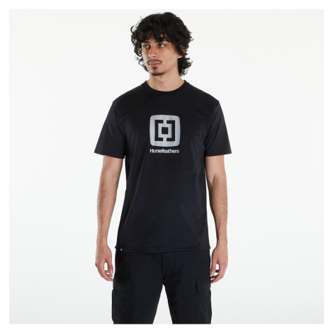 Tričko Horsefeathers Spike II Tech T-Shirt Icon Black