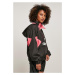 Dámská bunda  // Starter Ladies Colorblock Halfzip Windbreaker black/pinkgrapefruit