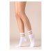 Bílé silonkové ponožky Cami
