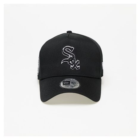 New Era Chicago White Sox World Series Patch 9FORTY E-Frame Adjustable Cap Black/ Kelly Green