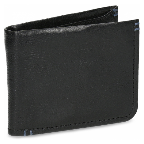 Kožená černá pánská peněženka