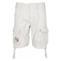 Surplus Kalhoty krátké Airborne Vintage Shorts bílá opraná