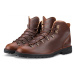 Vasky Highland Dark Brown - Pánské kožené kotníkové turistické boty hnědé, se zateplením - podzi