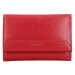 Dámská kožená peněženka Lagen Denisa - tmavě červená