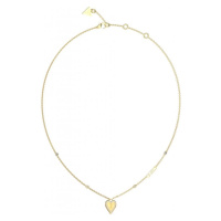 Guess Dámský pozlacený náhrdelník Love Me Tender JUBN03241JWYGT/U