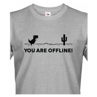 Pánské tričko You are Offline - ideální triko pro Geeky