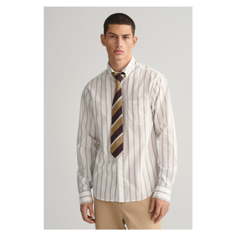 KOŠILE GANT REG UT POPLIN STRIPE SHIRT bílá