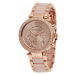 Michael Kors Analogové hodinky 'PARKER' bronzová / růžově zlatá
