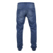 Urban Classics Knitted Denim Jogpants blue washed