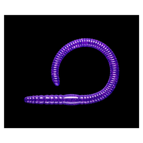 Libra Lures Flex Worm 9,5cm 10ks - Purple with Glitter
