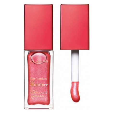 Clarins Třpytivý olej na rty Lip Comfort Oil Shimmer 7 ml 05 Pretty In Pink