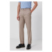 Kalhoty Sisley pánské, šedá barva, jednoduché