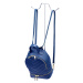 Dámský kožený batoh Luka 20-026 modrý