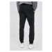 Kalhoty Sisley pánské, černá barva, jogger