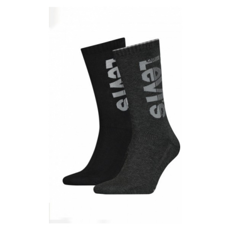 Levi's® REGULAR CUT LOGO 2 PACK - Ponožky 37157-0630
