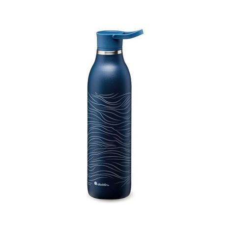Aladdin CityLoop Thermavac eCycle Vakuová láhev 600 ml, Deep Navy - tmavě modrá s potisem
