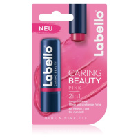 Labello Caring Beauty tónovací balzám na rty odstín Pink 4,8 ml