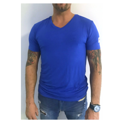 Pánské tričko Guess U02M01 modrá | modrá
