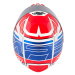 KAPPA KV41 DALLAS SIMPLE integrální helma červená/modrá