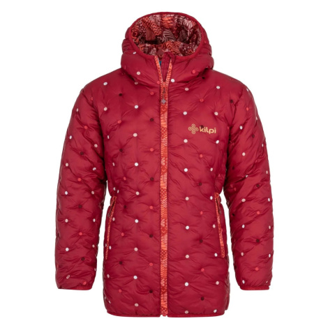 Červené dívčí kabáty