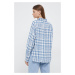 Plátěná košile Polo Ralph Lauren dámská, relaxed, s klasickým límcem