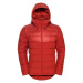 Odlo SEVERINN-THERMIC HOODED INSULATED JACKET Pánská péřová bunda, červená, velikost