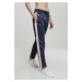 Dámské tepláky // Urban classics Ladies Button Up Track Pants navy/lightrose/white