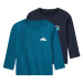lupilu® Chlapecké termo triko s dlouhými rukávy, 2 kusy (petrolejová / navy modrá)