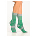Nessi Sportswear Termoaktivní ponožky s ionty stříbra Trail X T-73-99 - Zelená-Šedá