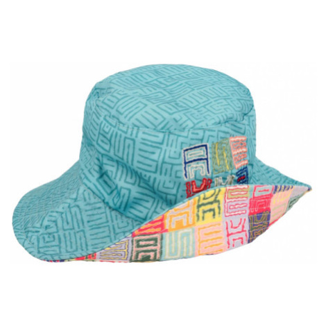 Oboustranný dámský látkový klobouk Anekke Menire, modrá - růžová