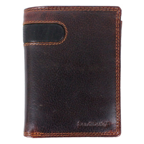 Sendi Design Pánská kožená peněženka D-2306 RFID hnědá