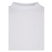 Dámské šaty // Urban Classics / Ladies Turtle Extended Shoulder Dress white