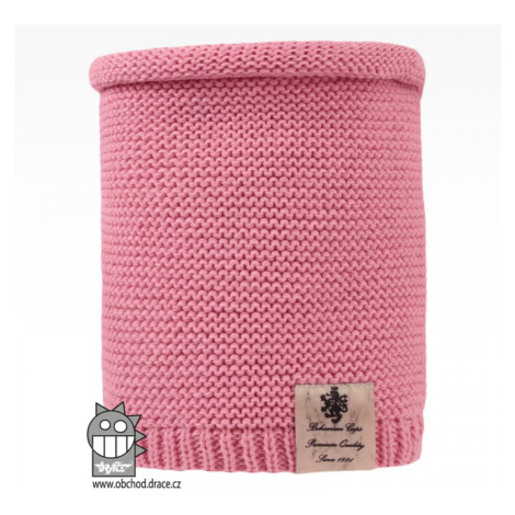 Pletený nákrčník Dráče - Colors 04, růžová Barva: Růžová