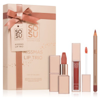 SOSU Cosmetics Kissmas Lip Trio dárková sada (na rty)