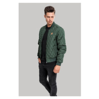 Pánská bunda Urban Classics Diamond Quilt Nylon Jacket - olivová