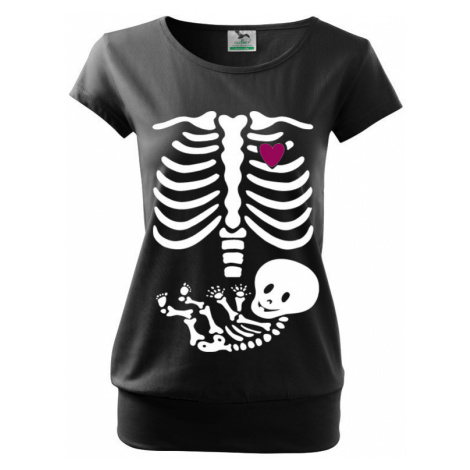 Vtipné tričko s potiskem pro budoucí maminky Kostřička BezvaTriko
